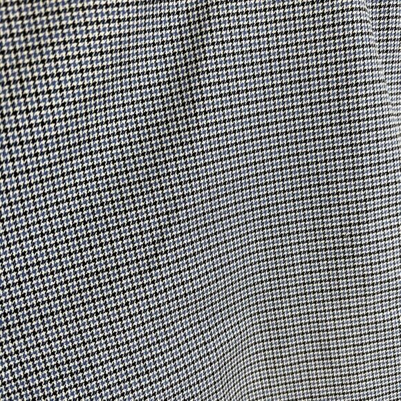 J Jill Women's Ankle Pants Size 12 Hounds Tooth Flat Front Mid Rise Stretch - Picture 5 of 10